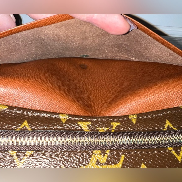 Louis Vuitton Monogram Pochette Rabat 20 Bag + Unbranded Removable Gold Chain - Picture 13 of 16